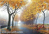 Leaves Canvas Paintings - Autumn Leaves